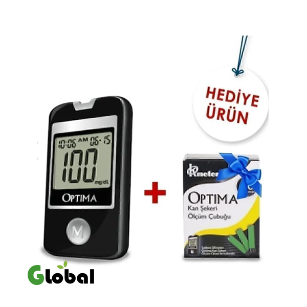 جهاز قياس السكر Optima + 50 شريط اختبار (عرض خاص)