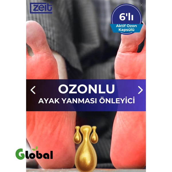 ZEİT OZON كبسولات الأوزون النشطة - 6 كبسولات